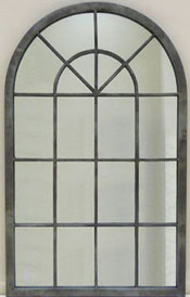 Espejo con marco de acero 1